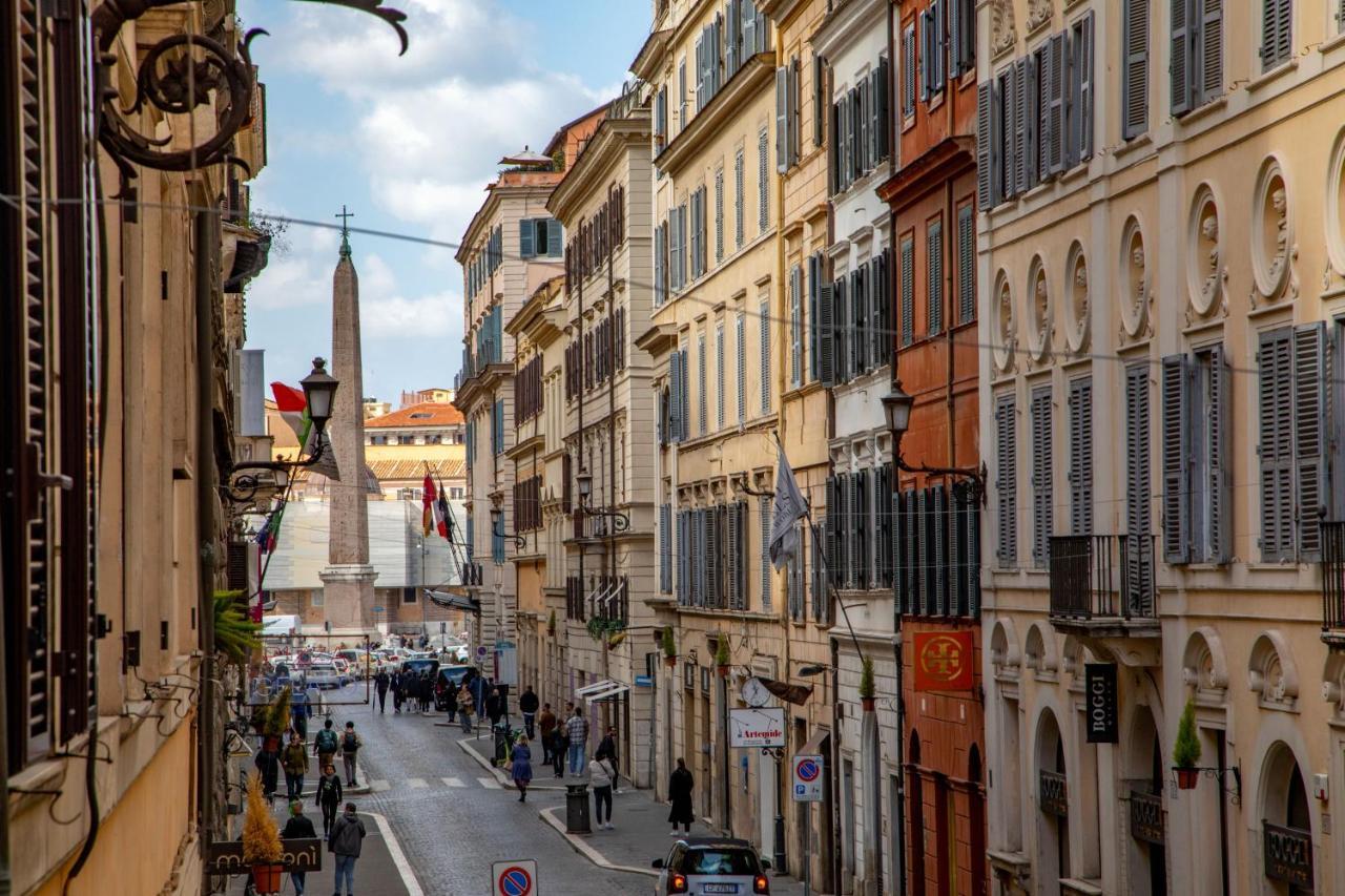 רומא Piazza Di Spagna Moda Luxury Apartment מראה חיצוני תמונה