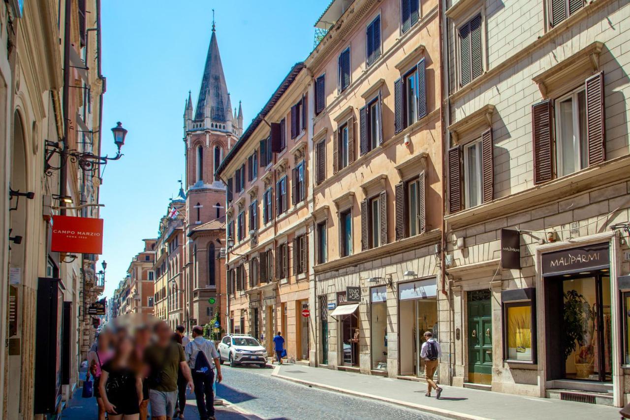 רומא Piazza Di Spagna Moda Luxury Apartment מראה חיצוני תמונה